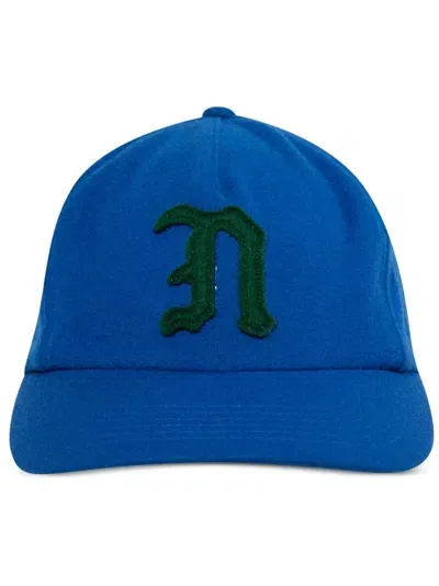 Noah Ny Melton Cap In Blue