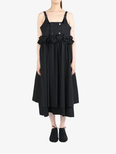 Noir Kei Ninomiya Suspender Skirt In Black