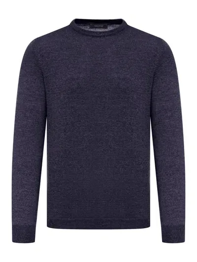 Nome Wool Crewneck Sweater In Blue