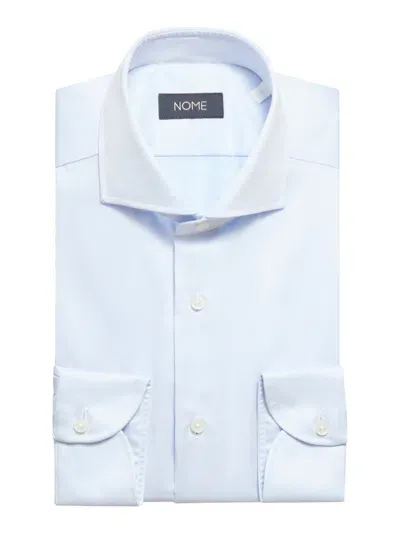 Nome X Xacus Shirt In Cotton In Blue