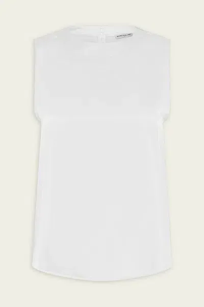 Nonchalant Label Jadon Top In Ivory In White