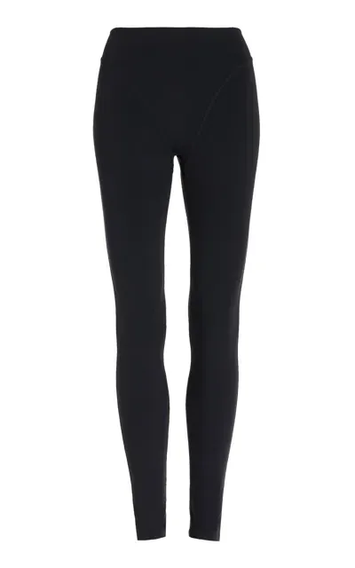 Norba Accent Jersey Leggings In Black