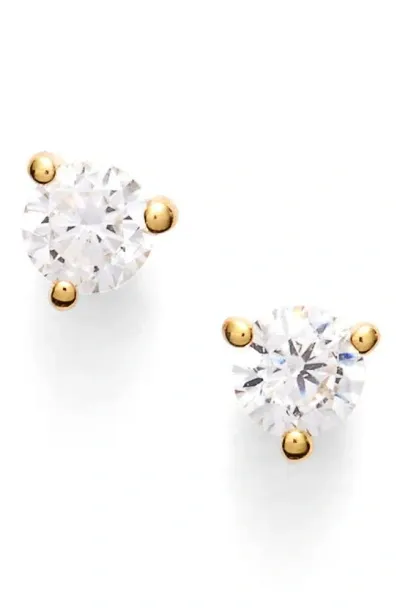 Nordstrom Cubic Zirconia Stud Earrings In Gold