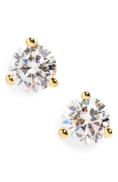 Nordstrom Cubic Zirconia Stud Earrings In Gold