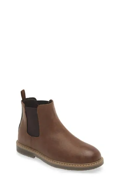 Nordstrom Kids' Chelsea Boot In Brown