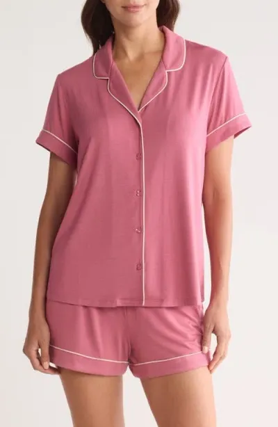 Nordstrom Moonlight Short Pajamas In Pink Mauve