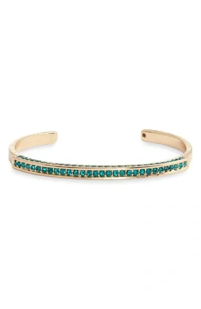 Nordstrom Pavé Crystal Cuff Bracelet In Gold