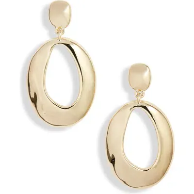 Nordstrom Polished Drop Earrings In Gold