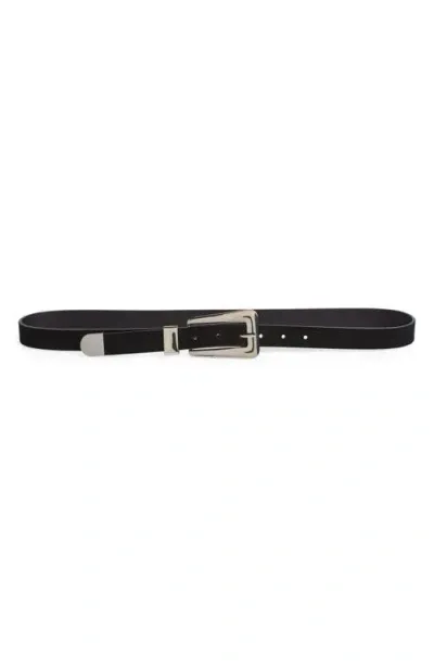 Nordstrom Reese Leather Belt In Black