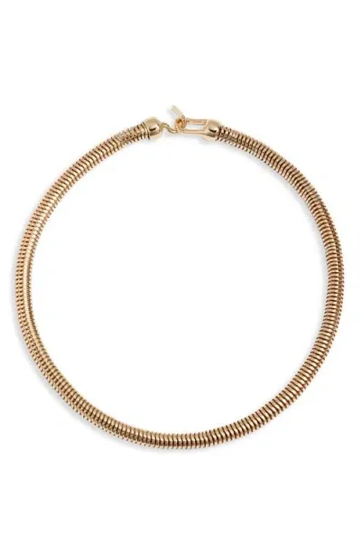 Nordstrom Round Snake Chain Necklace In Gold