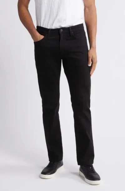 Nordstrom Straight Leg Jeans In Black Denim