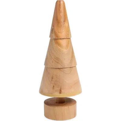 Nordstrom Three Tier Wooden Tree In Natural Wood