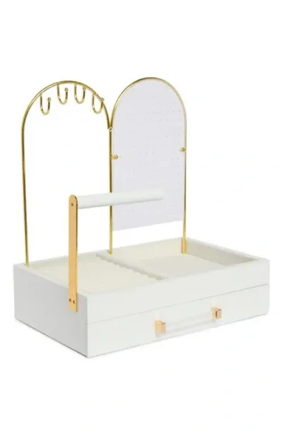 Nordstrom Tiered Jewelry Organizer In White