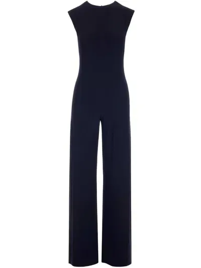 Norma Kamali Sleeveless Jumpsuit In Black