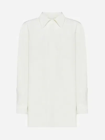 Norma Kamali Shirt In Ivory