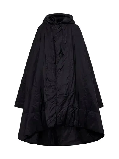 Norma Kamali Coat In Black