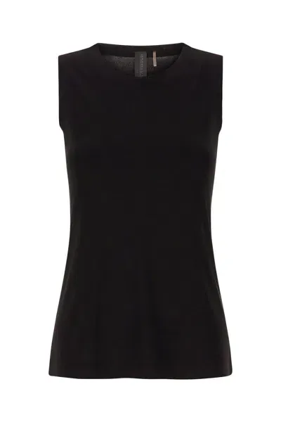 Norma Kamali Sleeveless Top In Black