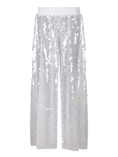 Norma Kamali Trousers In White