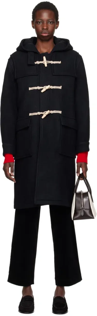 Nothing Written Navy Classic Duffle Coat