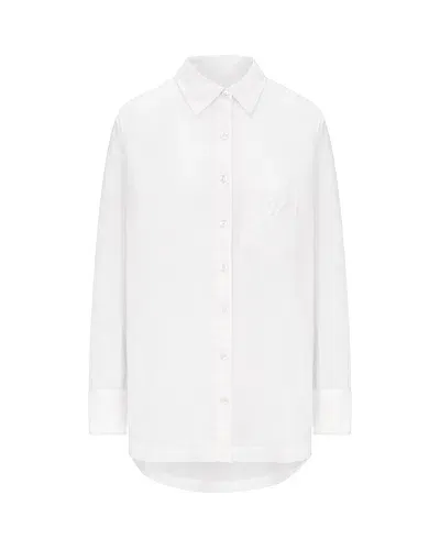 Nudea Women's The Midi Shirt - Cotton White