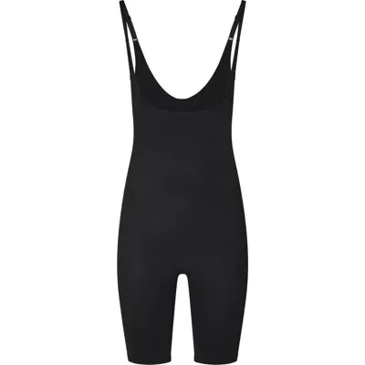 Nueskin Braelynn High-compression Underbust Bodysuit Lingerie In Black