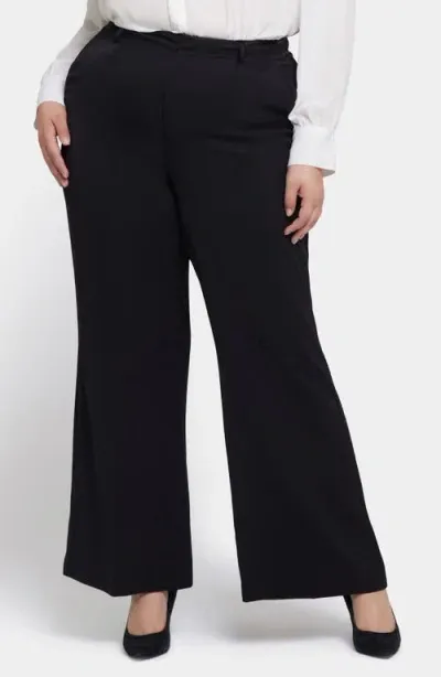 Nydj Wide Leg Pants In Black