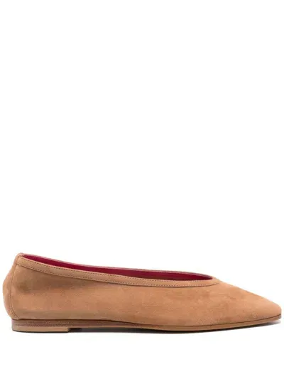 Oa Non- Fashion Teo Ballerina Shoes In Brown