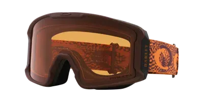 Oakley Line Miner™ M Snow Goggles In Ginger Digital Ellipse