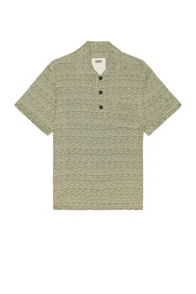 Oas Dimi Girona Linen Shirt In Beige