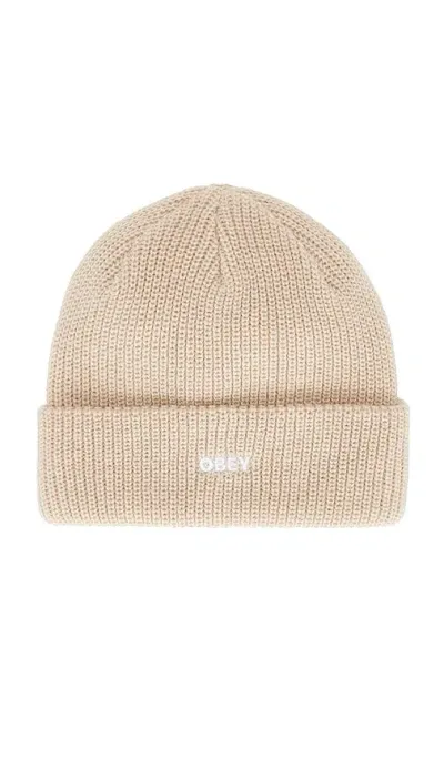 Obey Future Beanie In 银灰色