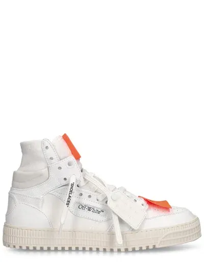 Off-white 3.0 Off Court Calf Leather In 0120 White Orange