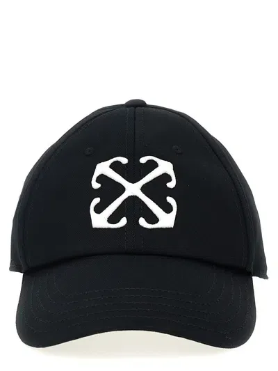 Off-white 'arrow' Baseball Cap In Black