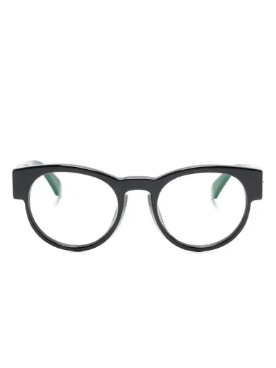 Off-white Arrows-plaque Glasses In Schwarz