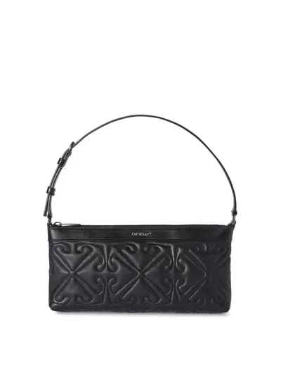 Off-white Arrows-motif Shoulder Bag In Black