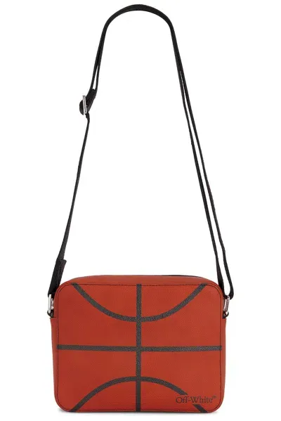 Off-white Basket Camera Bag In Orange