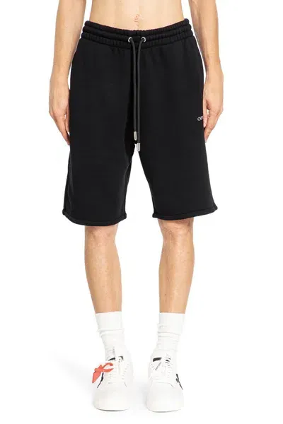 Off-white Bermudas In Black-ch