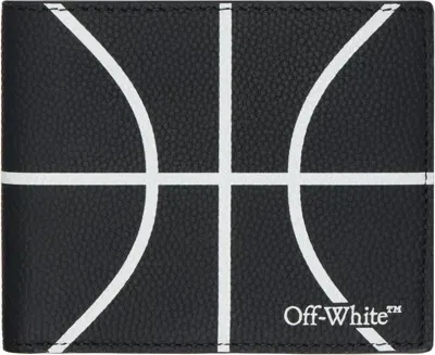 Off-white Black Basket Bifold Wallet