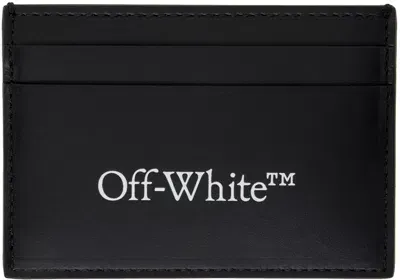 Off-white Black Bookish Card Holder