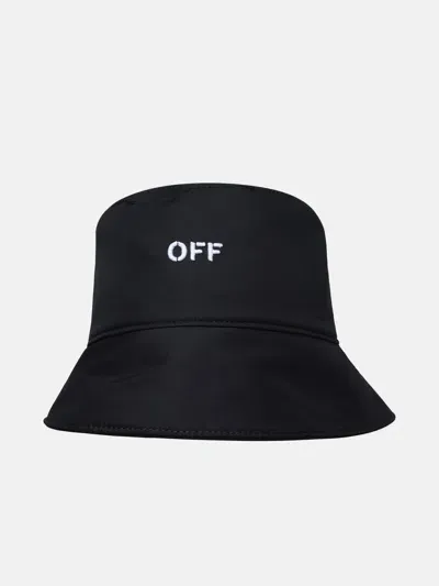 Off-white Black Polyester Hat