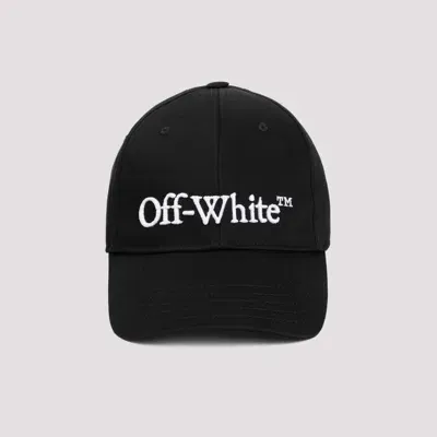 Off-white Black White Drill Logo Bksh Cotton Baseball Cap