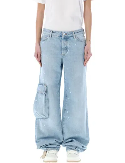 Off-white Jeans  Damen Farbe Denim