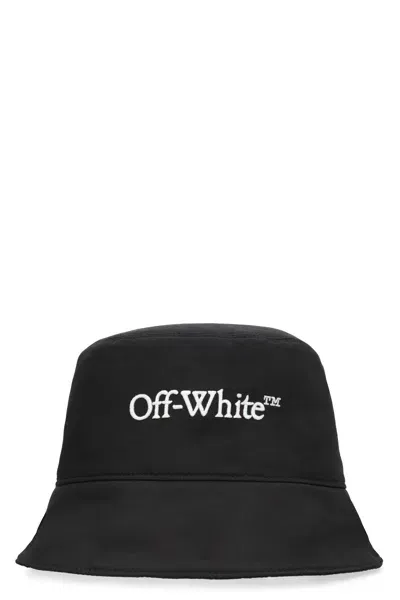 Off-white Bucket Hat In Black