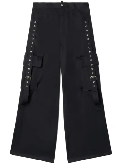 Off-white Cargo Pants In Negro