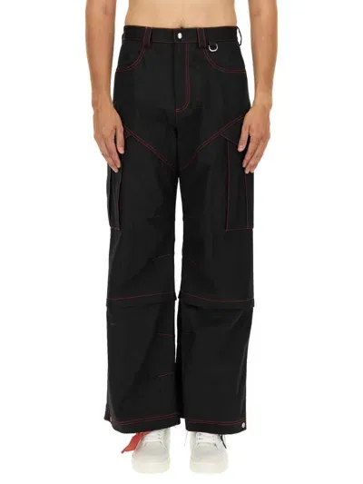 Off-white Cargo Pants In Black