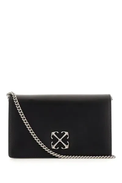 Off-white Off White Clutch In Blacksilver