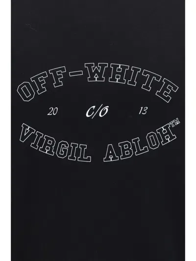 Off-white Black College Skate S/s Tee