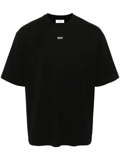 Off-white T-shirt Mit Pfeil-print In Negro