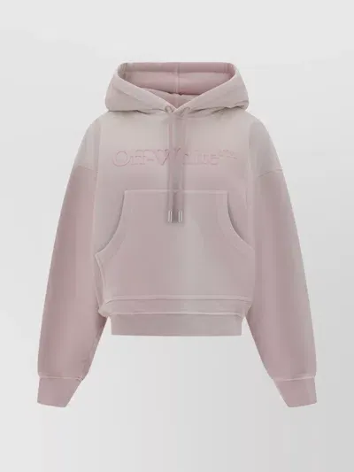 Off-white Hoodie In Burnished Lilac Burnished Lilac