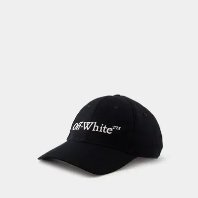 Off-white Drill Cap In Black