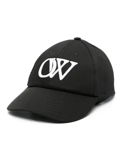 Off-white Drill Ow Logo-embroidered Baseball Cap In Multicolor